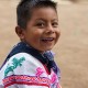 Huichol Indian Boy with Rattle. Learning shamanic traditions from childhood.