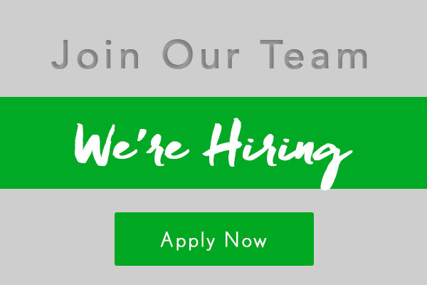 We're Hiring!