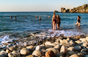 Swimming in the Mediterranean