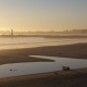 Santa Cruz Harbor Ocean Sunset