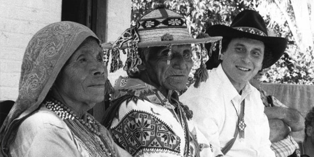 Brant Secunda with Don José Matsuwa and Doña Josefa Medrano