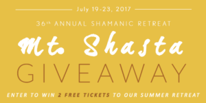 Mt. Shasta Retreat Giveaway 2017