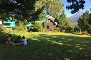 Accommodations at the Aluantu Retreat Center in Patagonia, Chile