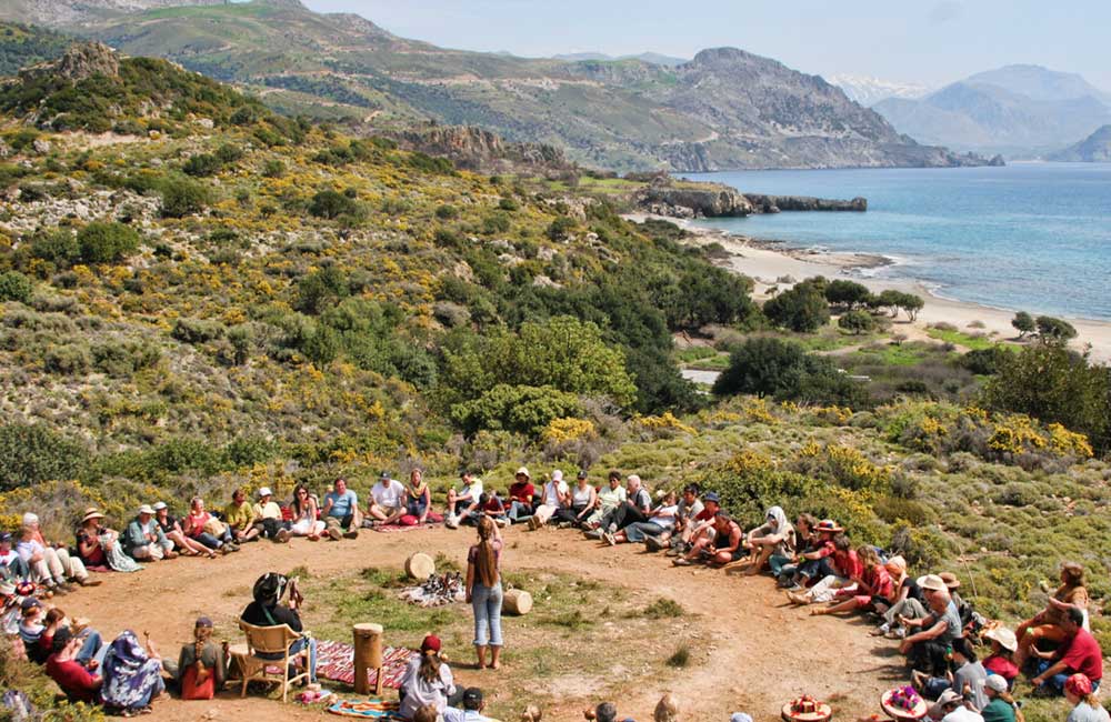 Annual shamanic retreat on Crete, Greece