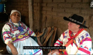 Virginia Rios Medrano and Brant Secunda