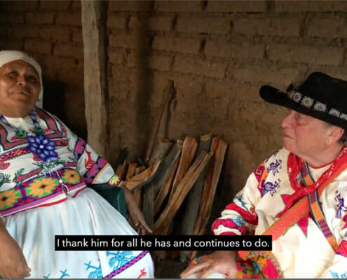 Virginia Rios Medrano and Brant Secunda