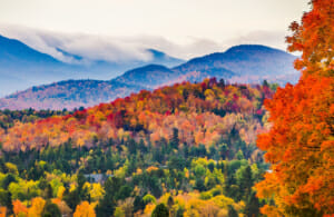 Autumn in the Berkshire Mountains of New England