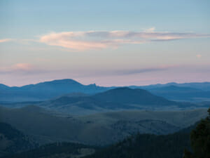 Feathered Pipe Ranch Sunset